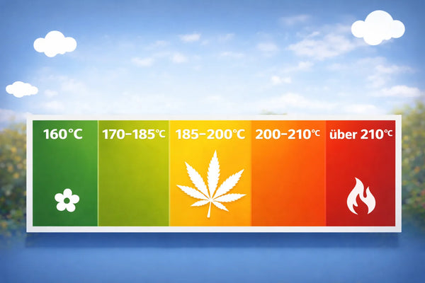 Vaporizer Temperatur Guide: THC, CBD & Kruter Verdampft Gut Vaporizer Temperatur Guide: THC, CBD & Kruter Verdampft Gut