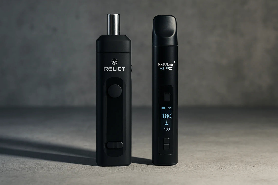 Norddampf Relict vs. XMAX V3 Pro – Vaporizer Vergleich