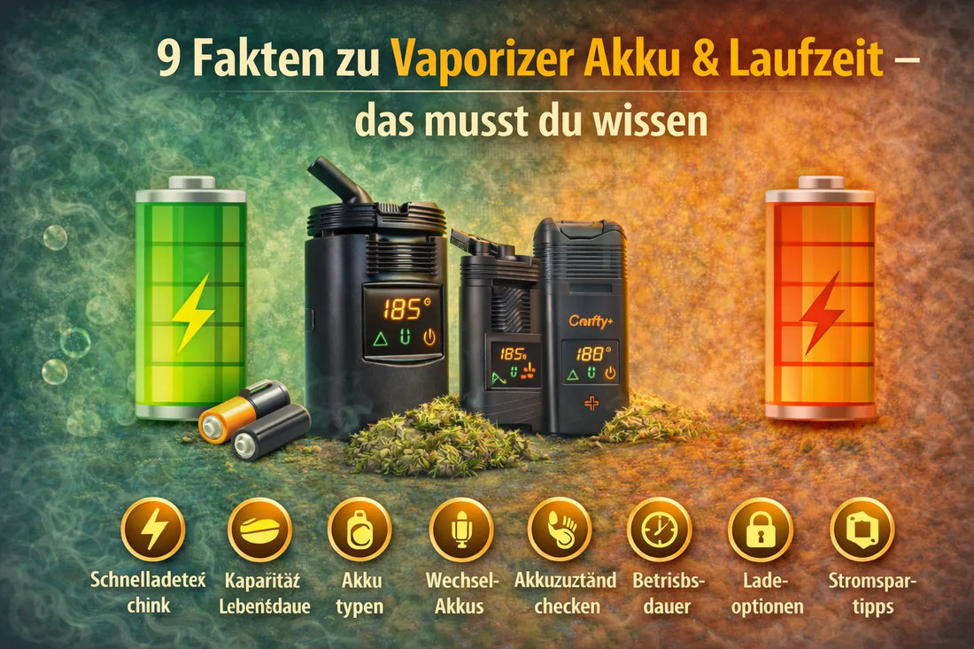 Vaporizer Akku & Laufzeit – Darauf kommt es wirklich an