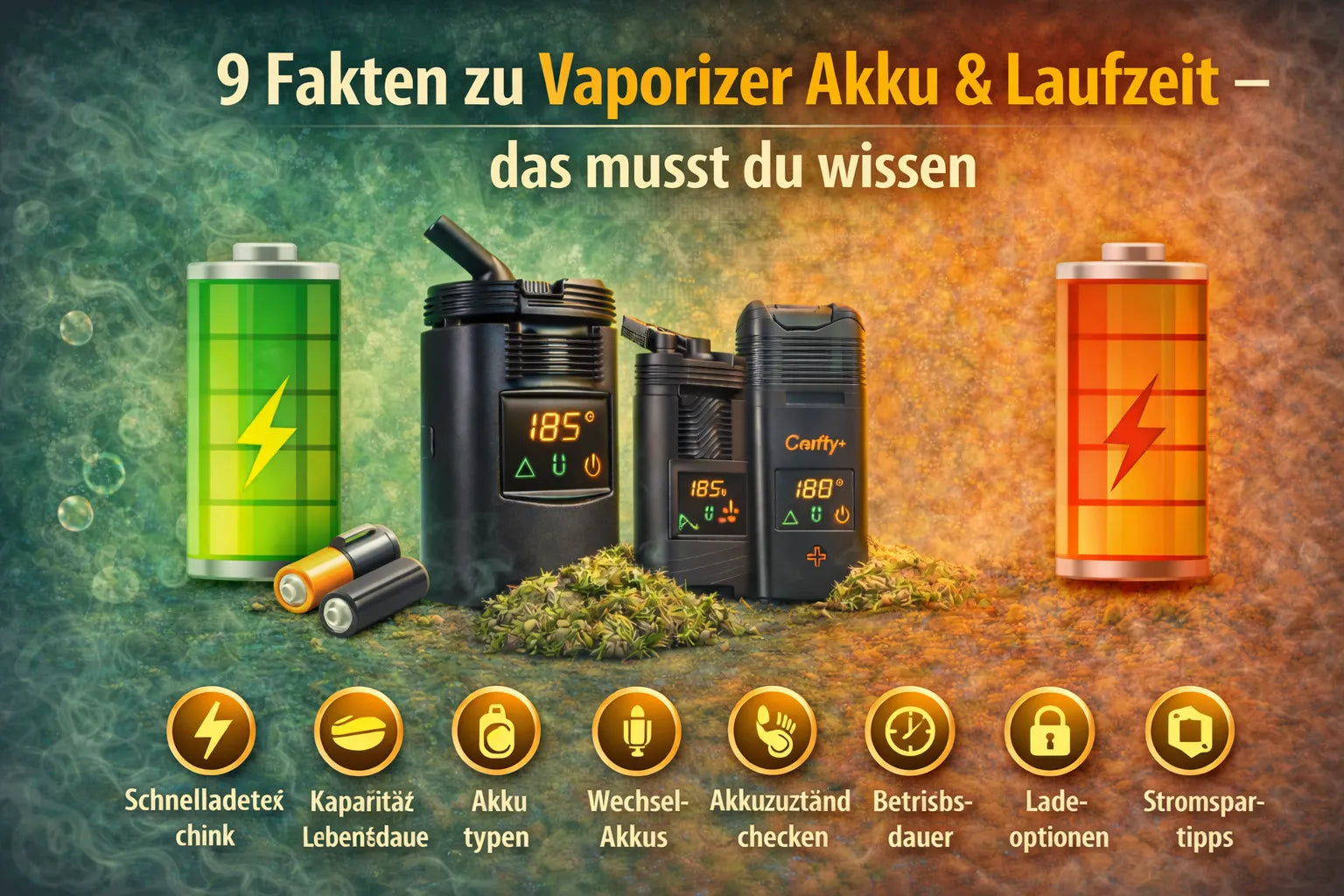 Vaporizer Akku & Laufzeit – Darauf kommt es wirklich an