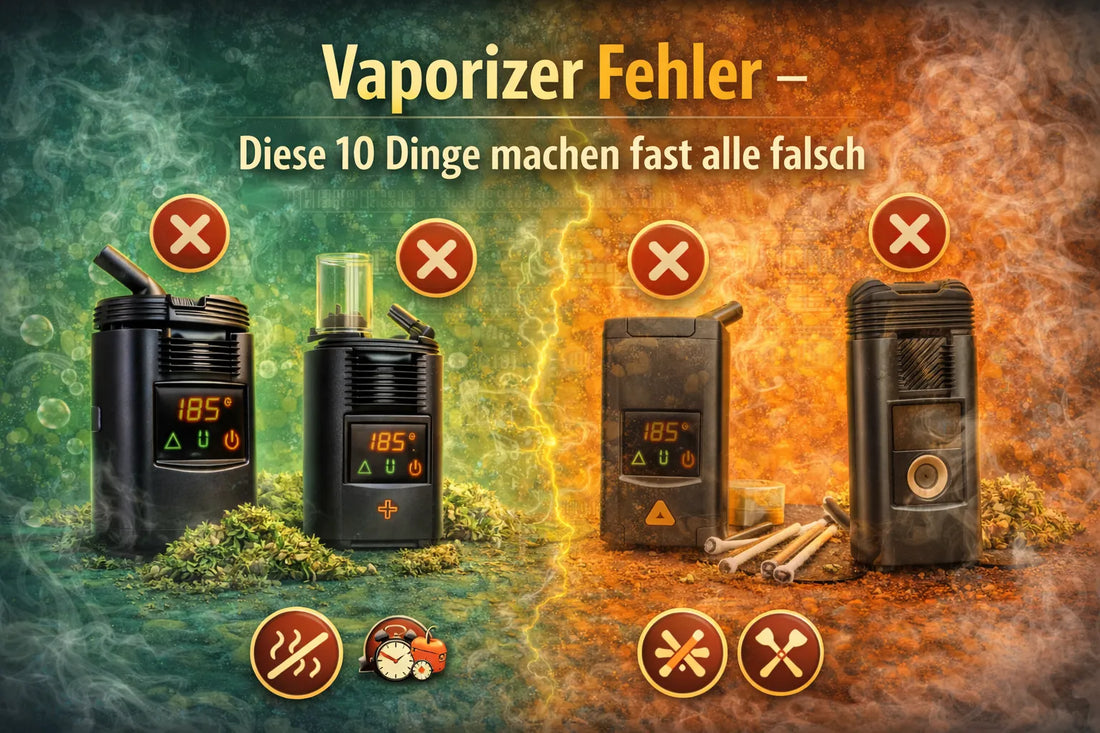 Vaporizer Fehler: Die häufigsten Probleme – und wie du sie schnell behebst