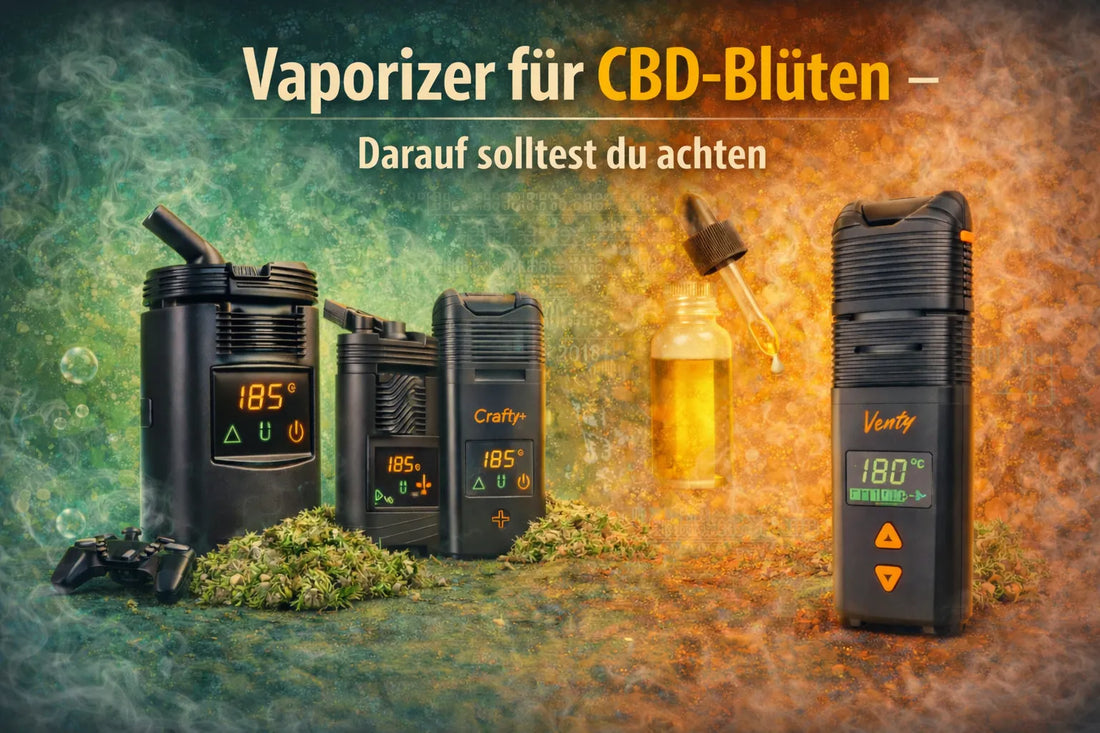 Vaporizer für CBD-Blüten – Darauf solltest du achten
